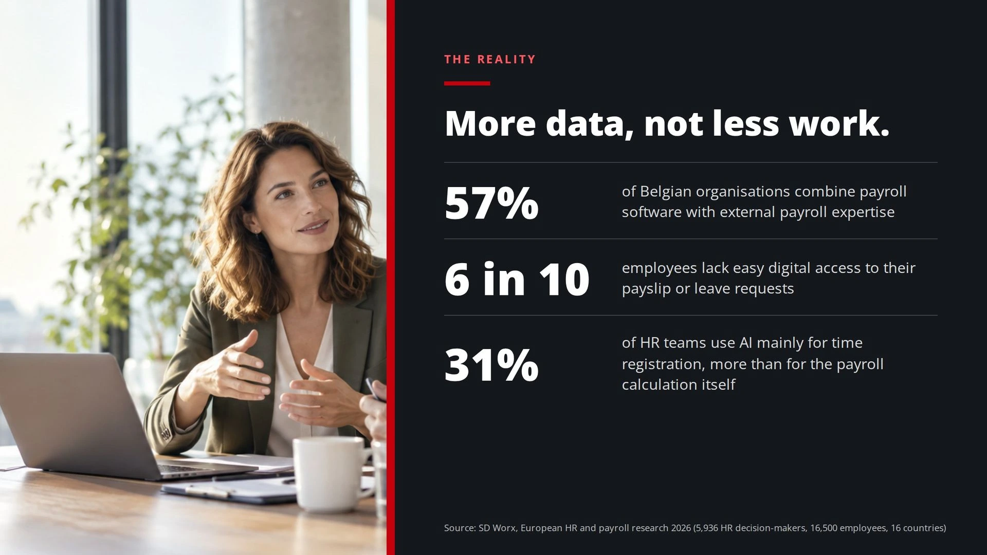 More data not less work