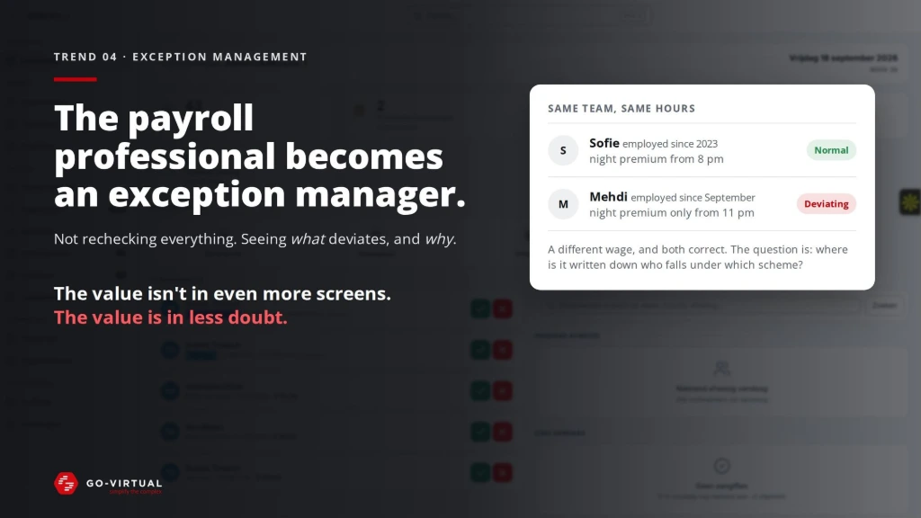 Payroll trend 4: exception management